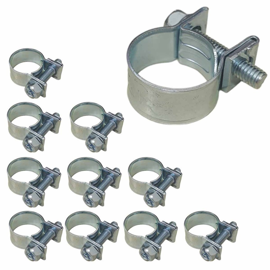 Abraçadeira Tipo Norma Mangueira Combustível 14x16mm 10 Un em Oferta na Shopee