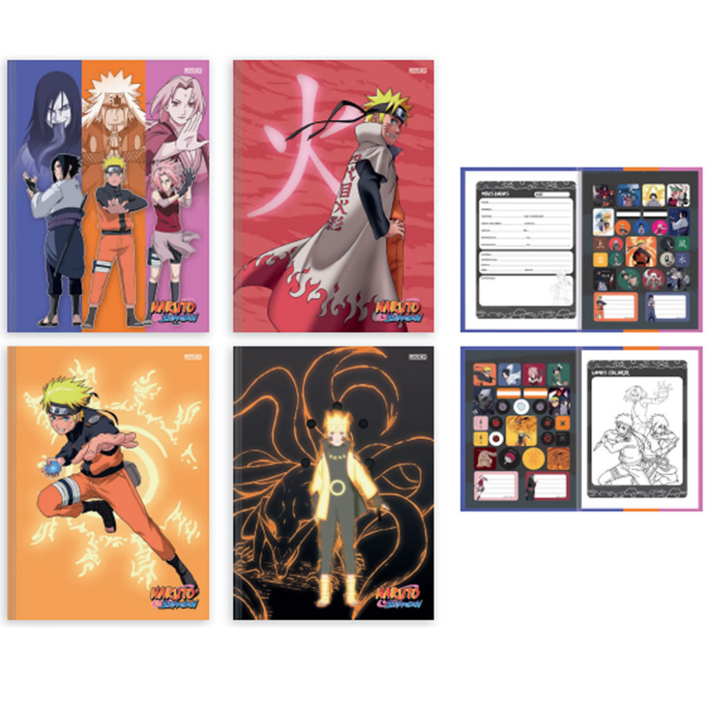 CAD BROCHURA  80F  NARUTO    SAO DOMINGOS   10458 em Oferta na Shopee