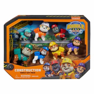 Set Construção com 7 Boneco - Patrulha Canina Rubble & Crew em Oferta na Shopee