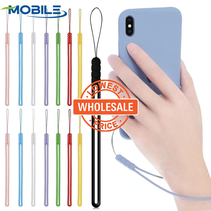[Wholesale Price] Cellphone Corda Para Pendurar-Cordão Curto De Silicone Líquido-Alças Pulsos Telefônicos-Anti-Queda