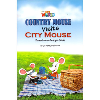 OUR WORLD 3   READER 2 COUNTRY MOUSE VISITS CITY MOUSE BASED ON AN AESOPS FABLE em Oferta na Shopee