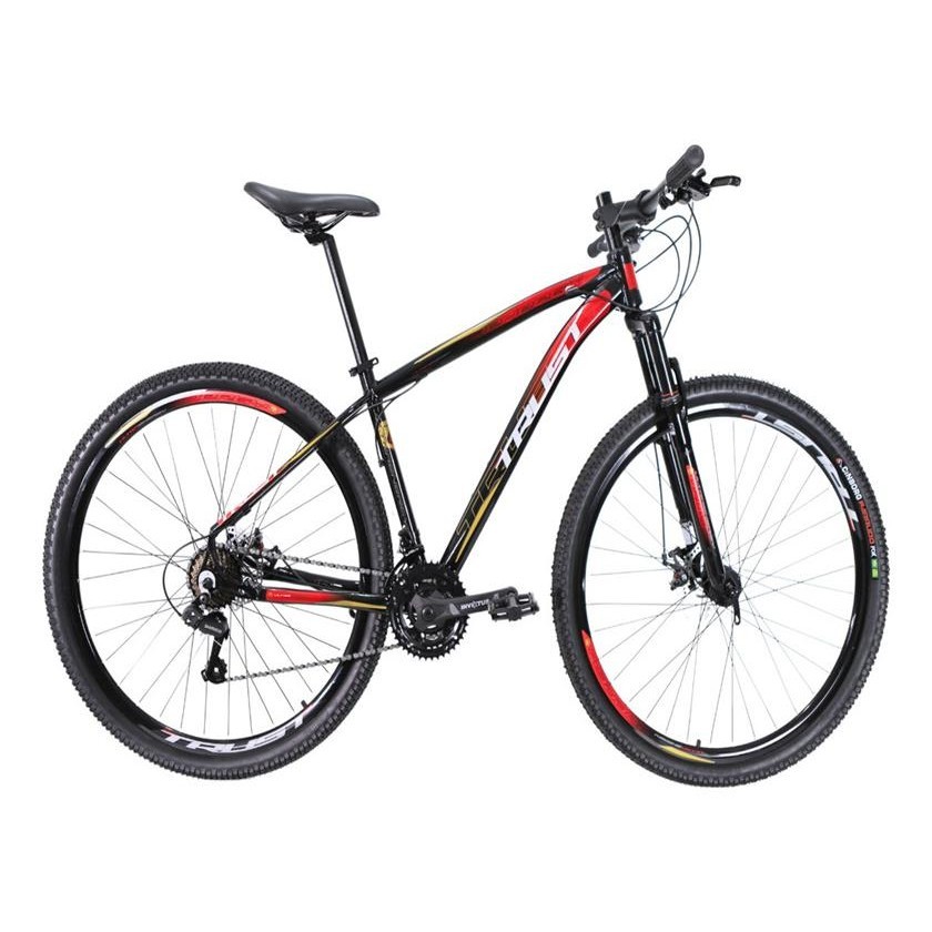 Bicicleta Aro 29 Trust - 24 Vel. Cambios Shimano
