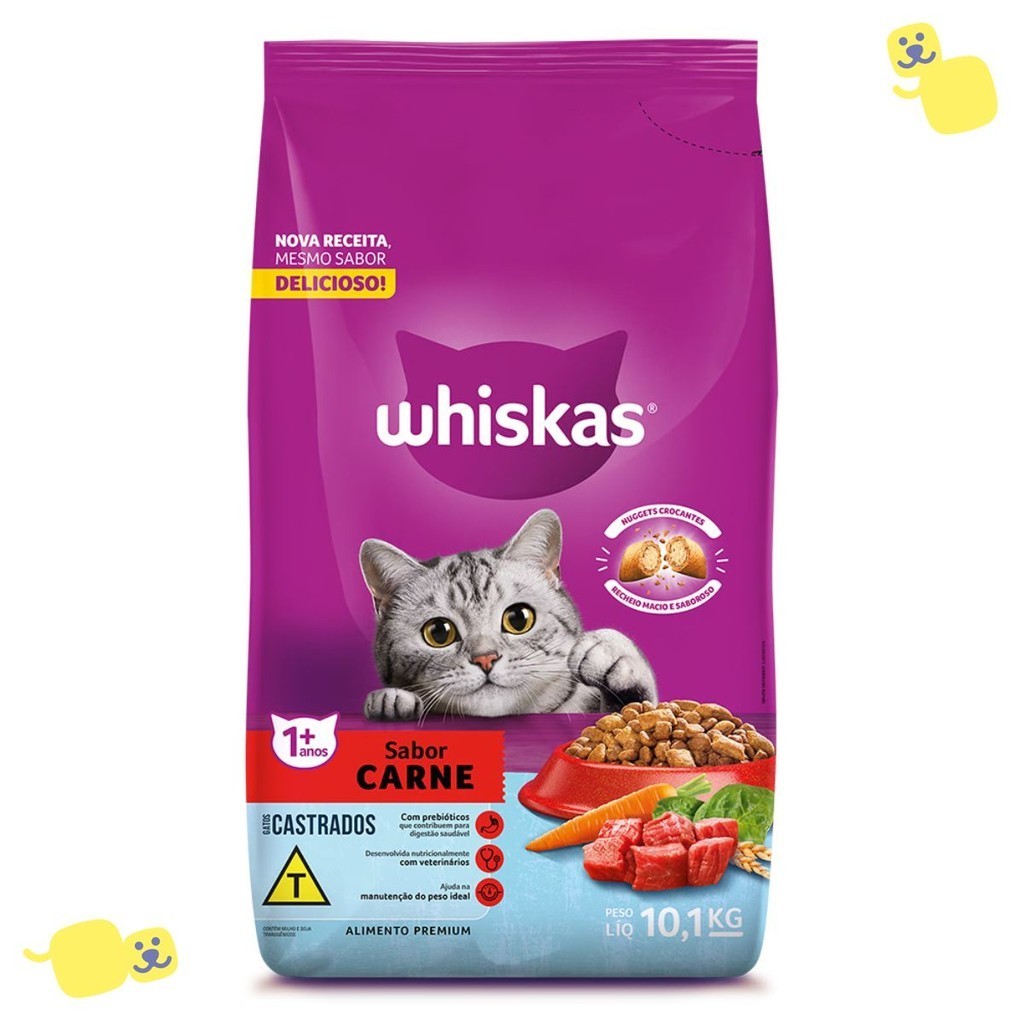 Ração Whiskas Gatos Castrados: Onde Comprar | BuscaProdutos