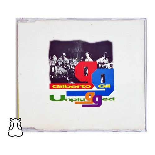 CD Gilberto Gil - Unplugged - Promo - 2 Faixas 1994 - Hm