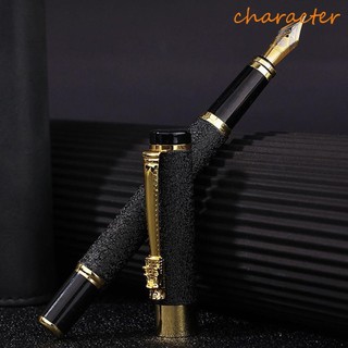 Caneta De Tinta Personagem Material Escolar De Alta Qualidade Dragão Dourado Fosco Preto Luxo Estudante Escrita em Oferta na Shopee