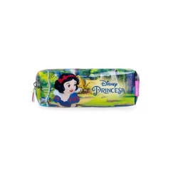 Estojo Escolar Feminino Branca de Neve Rosa