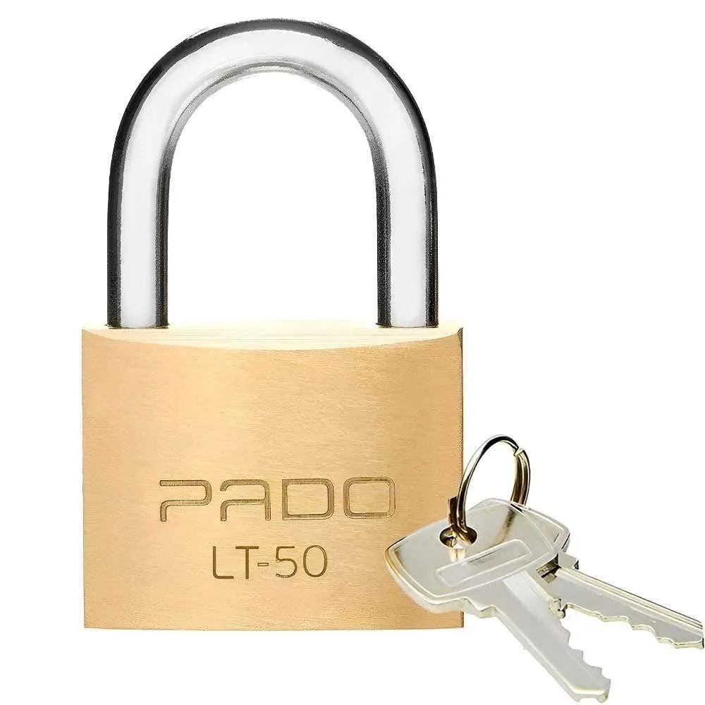Cadeado 50mm Latão Pado