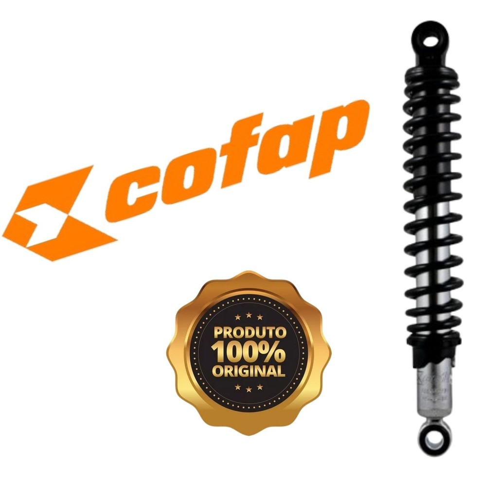 AMORTECEDOR TRASEIRO UNITÁRIO C/ REGULAGEM COFAP HONDA CG 125 TITAN/ FAN 2000 - 2012 em Oferta na Shopee
