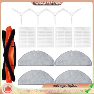 Para Xiaomi Robô Vácuo S20/D106 Peças Rolo Principal Escova Lateral Filtro Mop Pano Acessórios em Oferta na Shopee