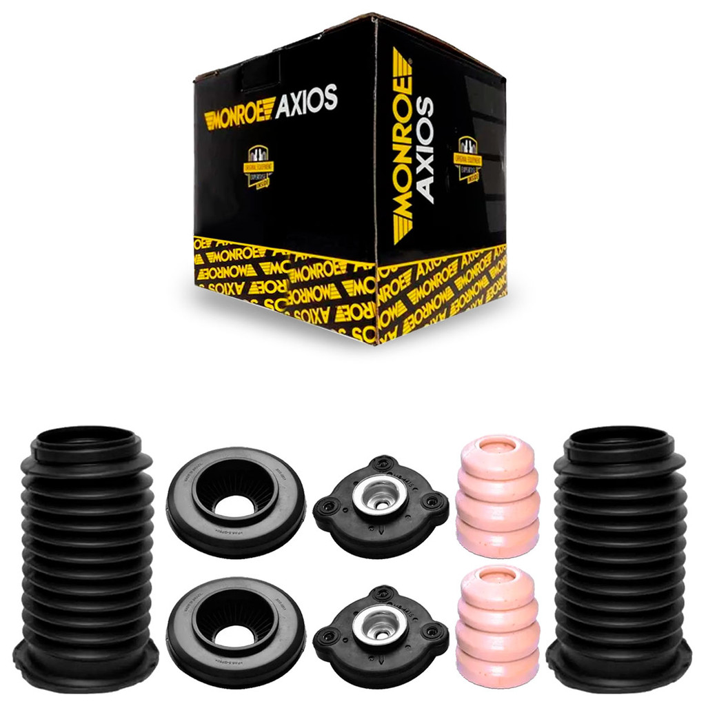 Par Kit Amortecedor Batente Coifa Dianteiro novo Uno Strada Palio Mobi Grand Siena Fiorino Axios em Oferta na Shopee