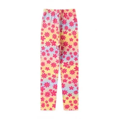 Legging Feminina Infantil Arco-Íris Florido