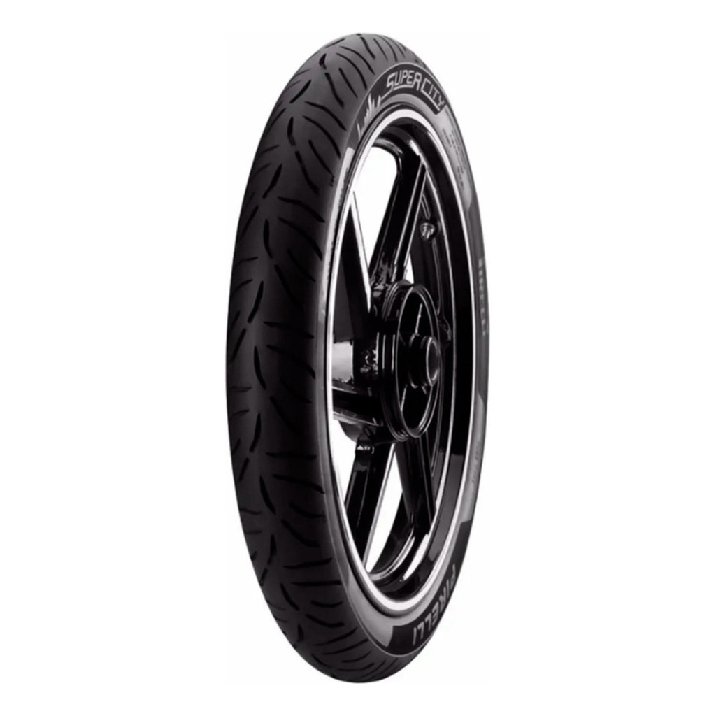 Pneu 275.18 Pirelli Super City Dianteiro Com Camara Cbx200 Strada Titan Dafra Yes125 Gsr Ybr Factor Rd135 Vamo