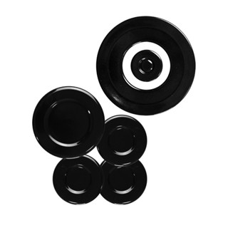 Kit Espalhadores Tampinhas Fogão Atlas Utop Glass 5 Bocas