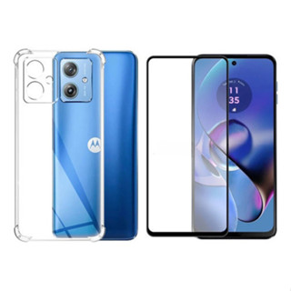 Capa Capinha Case + 2 Película 3d Para Motorola Moto G54