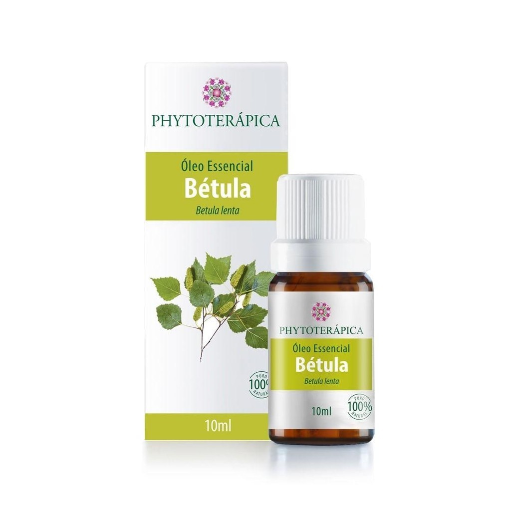 Óleo Essencial de Bétula - Para Difusor, Massagem e Aromaterapia - 10ml em Oferta na Shopee