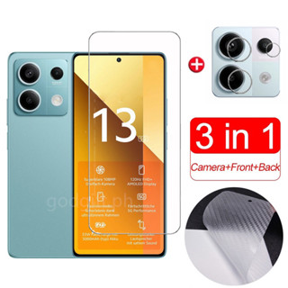 Para Xiaomi Redmi Note 13 5G Vidro Temperado 5G Protetor De Tela De Cobertura Total 4G 5G 12 11 Pro Plus + 11S 12S Filme Preto E De Lente De Câmera
