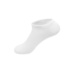 Meia M1 Cano Curto Algodão Branca - QLC SPORT