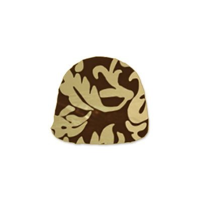 Papel Chumbo 10x9,7cm - Adamascado Marrom Ouro - 300 folhas - Cromus - Rizzo Embalagens em Oferta na Shopee