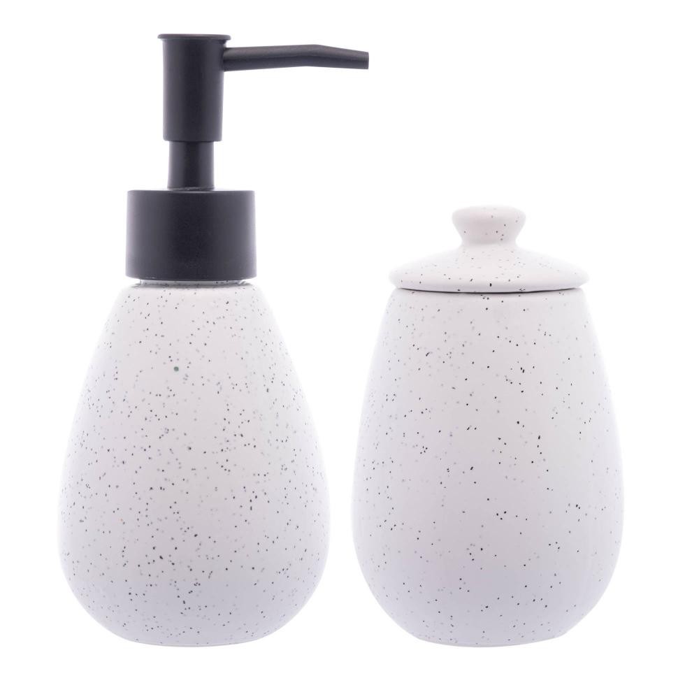 2 Peças Wolff Granilite para Banheiro de Cerâmica Branco em Oferta na Shopee