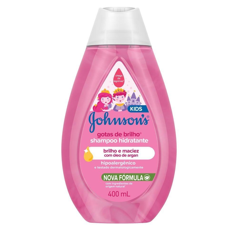 Shampoo Johnson's Baby Gotas de Brilho 400ml em Oferta na Shopee