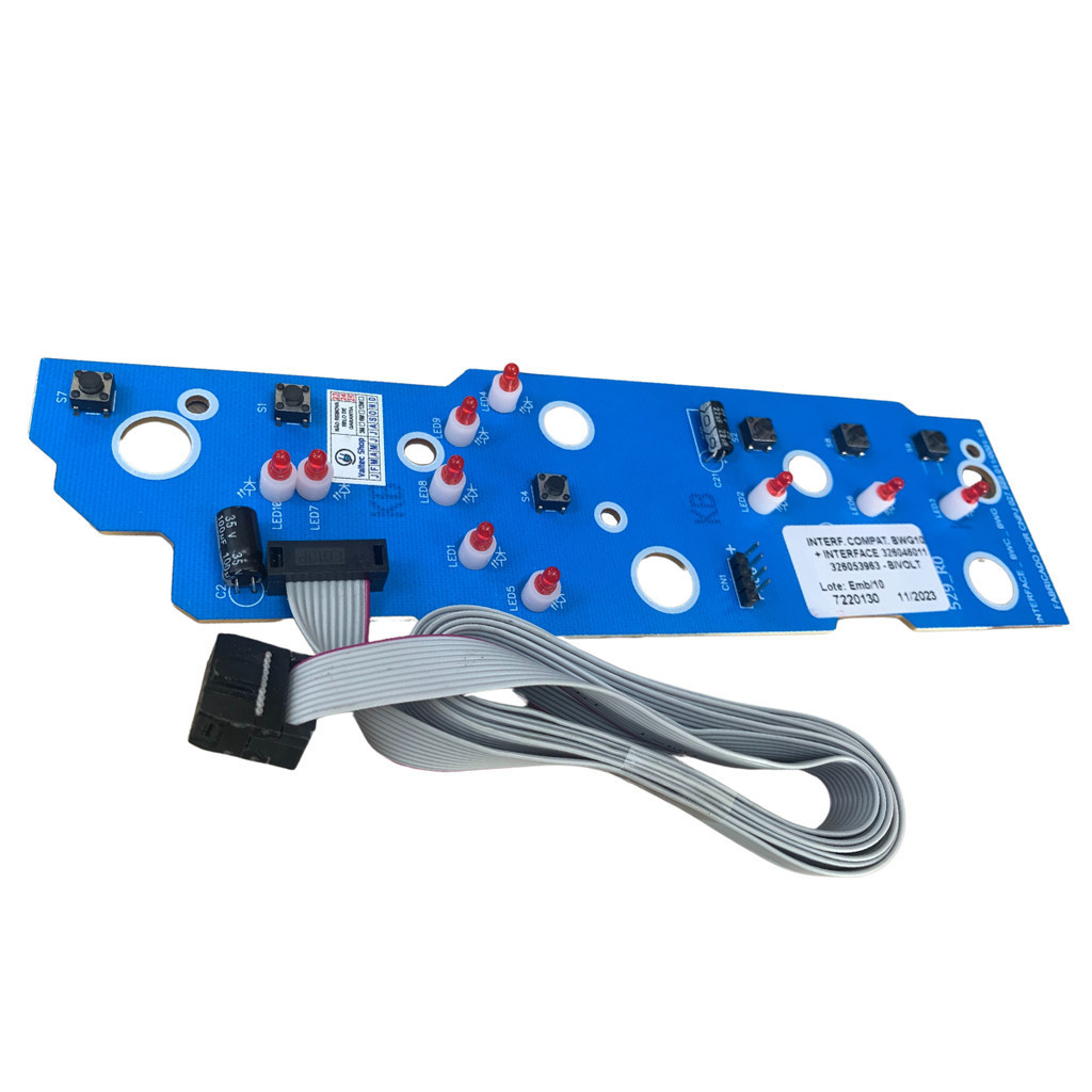 Placa interface brastemp bwg10a bwf09a bwc10ab 326046011
