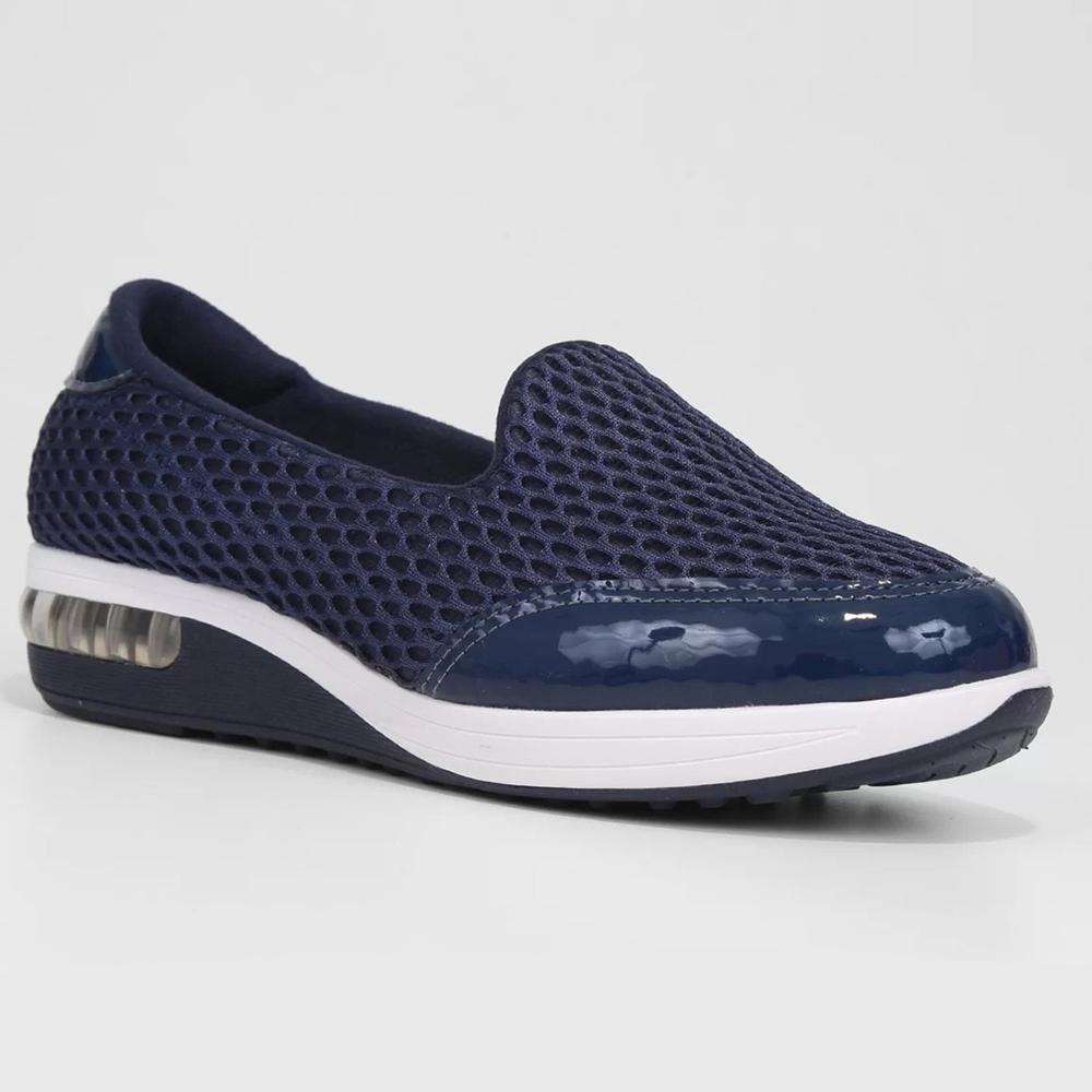 Slip On Modare Tela Sport Feminino - Azul - Women Shoes