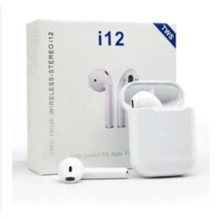 Fone De Ouvido Tws Bluetooth V5.0 Touch - I12 (OFERTA) em Oferta na Shopee