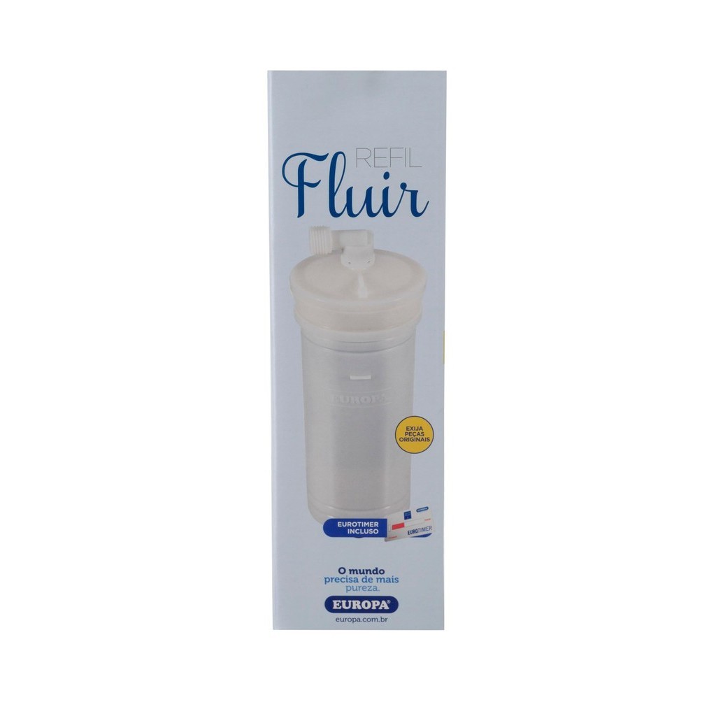 Refil Para Purificador De Água Europa Fluir em Oferta na Shopee