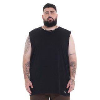 Regata Machao Basica Preto Knulu em Oferta na Shopee