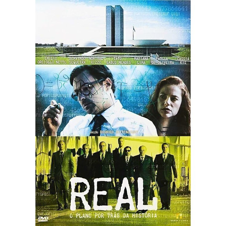 Real - O plano por trás da história - dvd - - Importante:  - DVD usado em boas condições de leitura e manuseio.