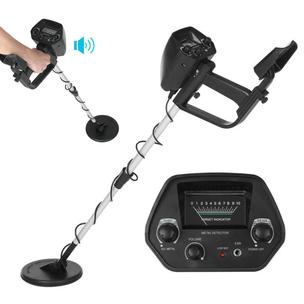 Detector De Metais Profissional MD-4030 Prata Ouro Cobre em Oferta na Shopee