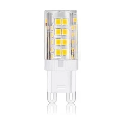 Lampada Led G9 Halopim 5w 400lm Cor Da Luz Branco-frio ou Branco quente Para Abajur ou Arandela lustres de Globo vidro