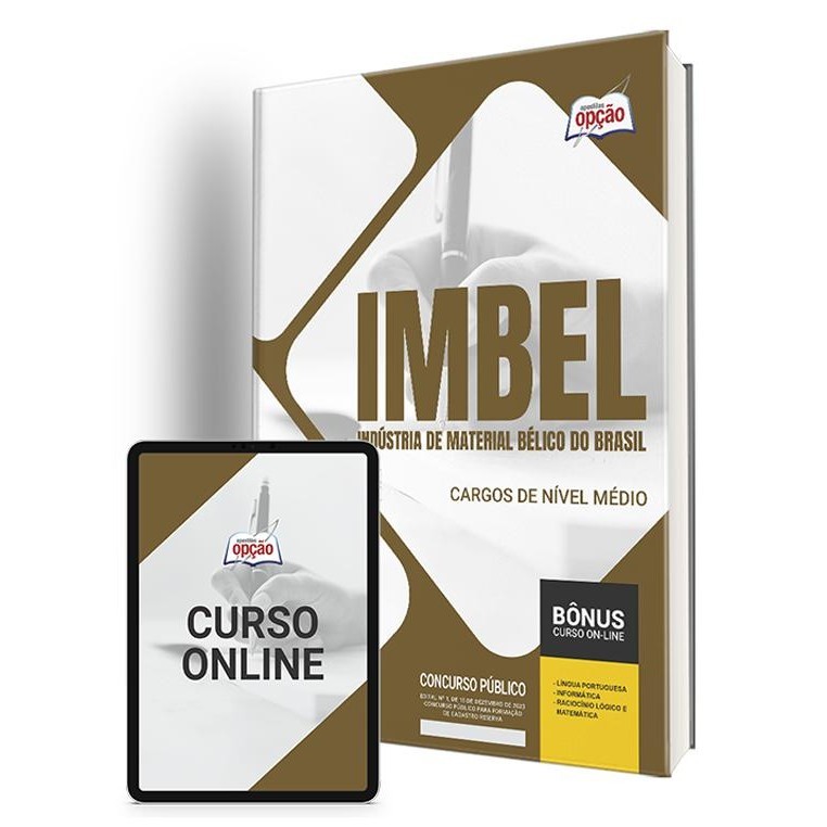 Apostila IMBEL  - Cargos de Nível Médio
