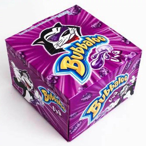 Chiclete Bubbaloo Uva Mondelez CX 300g