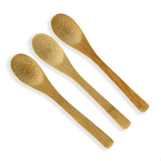 Kit 3 Mini Colheres de Bambu 13cm em Oferta na Shopee