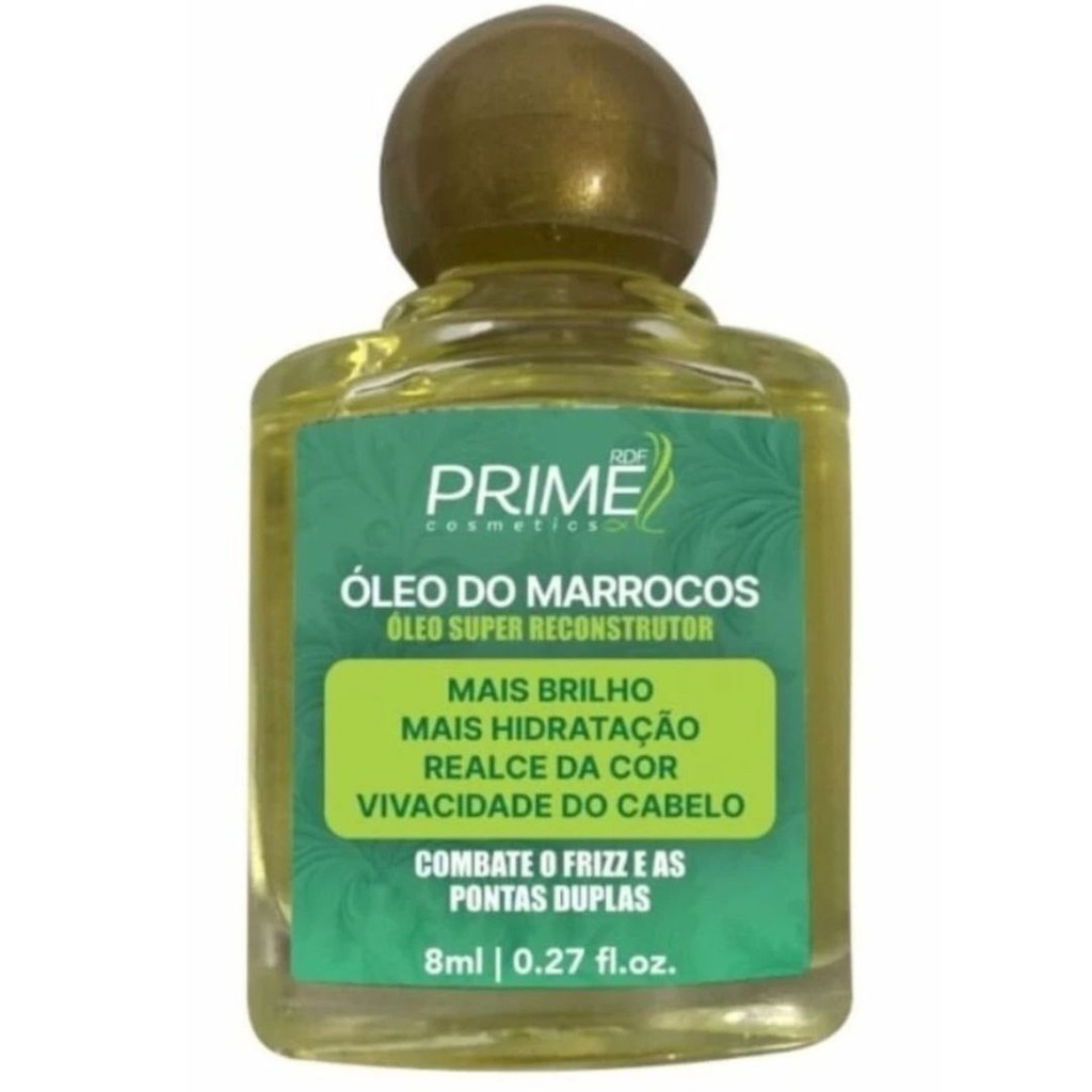 Óleo Do Marrocos Super Reconstrutor Zero Pontas Duplas e Frizz Prime Profissional em Oferta na Shopee