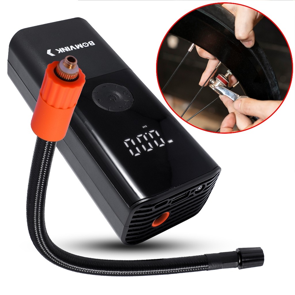 Bomba De Ar Inteligente Calibrador Sem Fio Pneu Portátil Digital 120W 1500mAh Domestico Automotivo