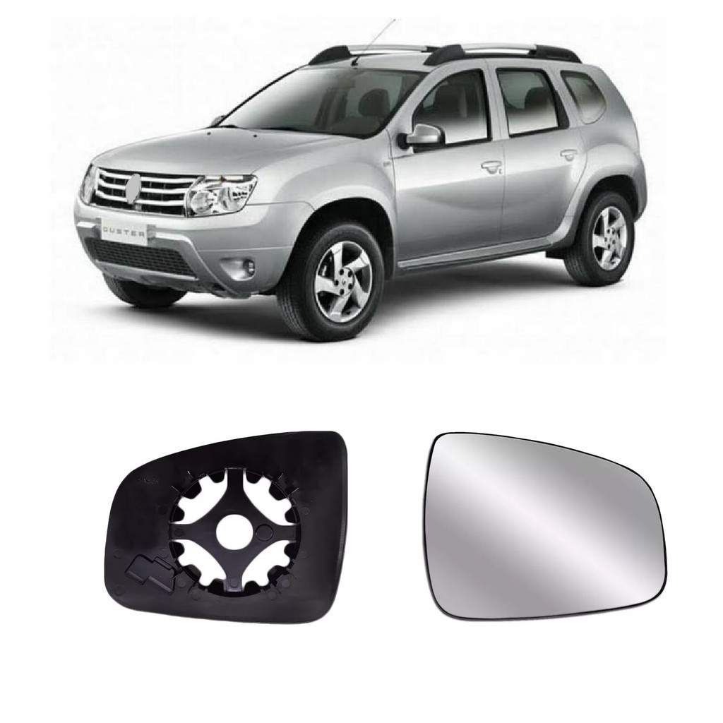 Lente Espelho Retrovisor Etios 2015 2016 2017 Com base Lado Esquerdo