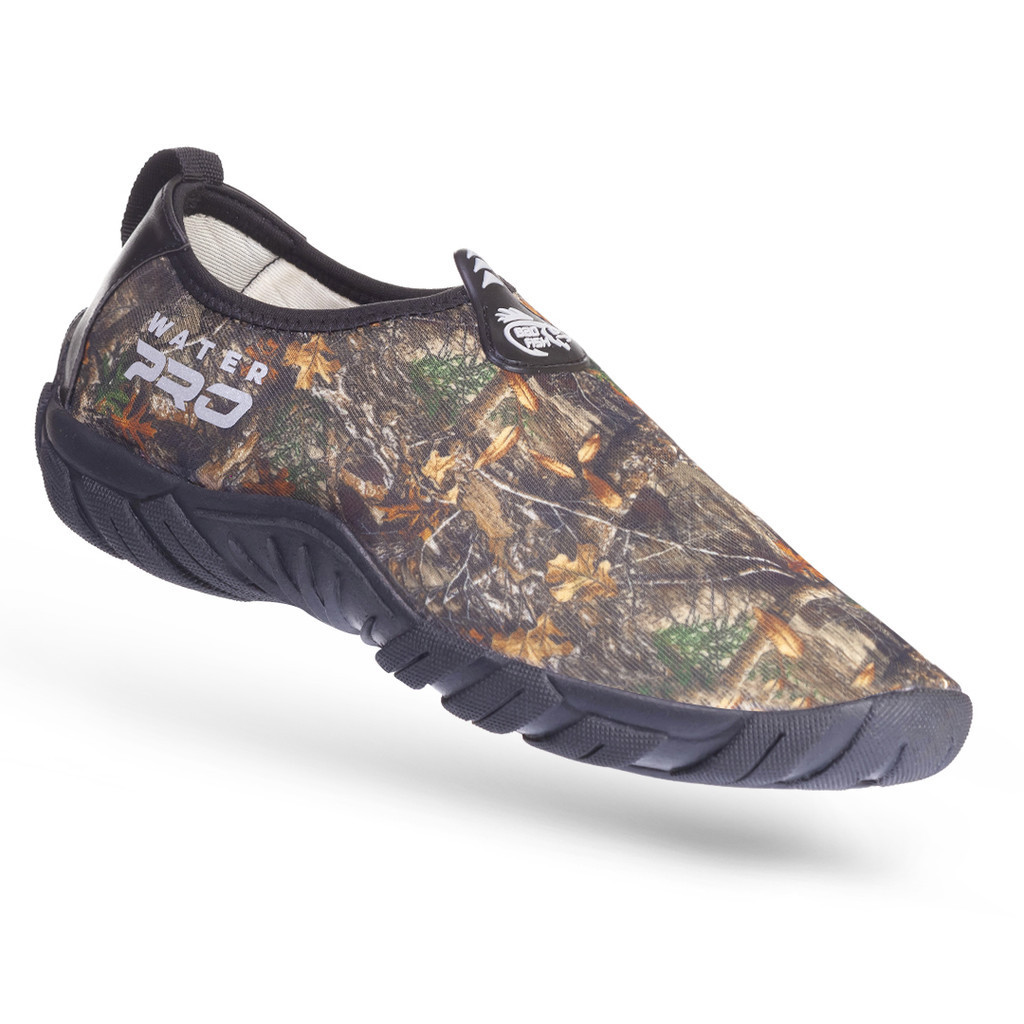 Sapatilha Aquática Esportes Pesca Camping Trilha Lazer - Bad Fish - Marrom Galhos Secos