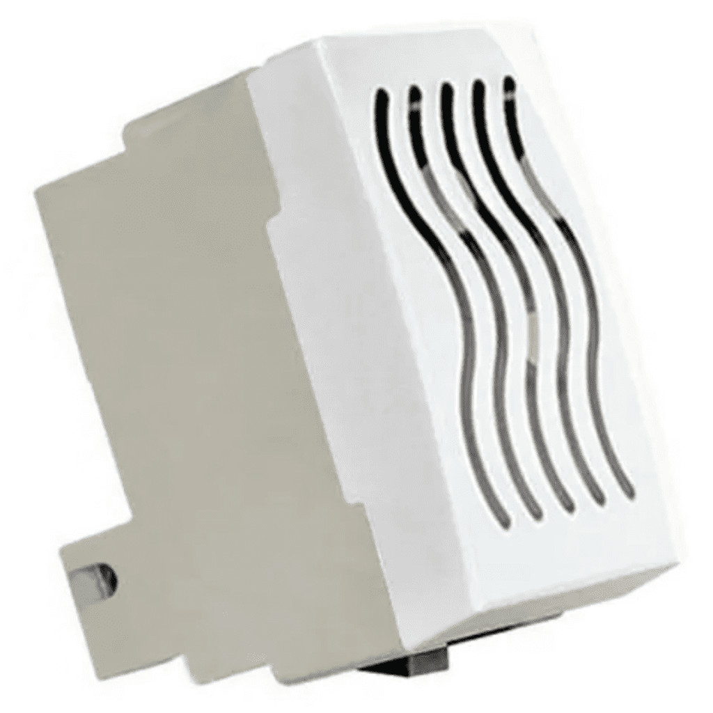 Módulo Campainha Cigarra Sleek MarGirius 127V Branco Brilhante 16040