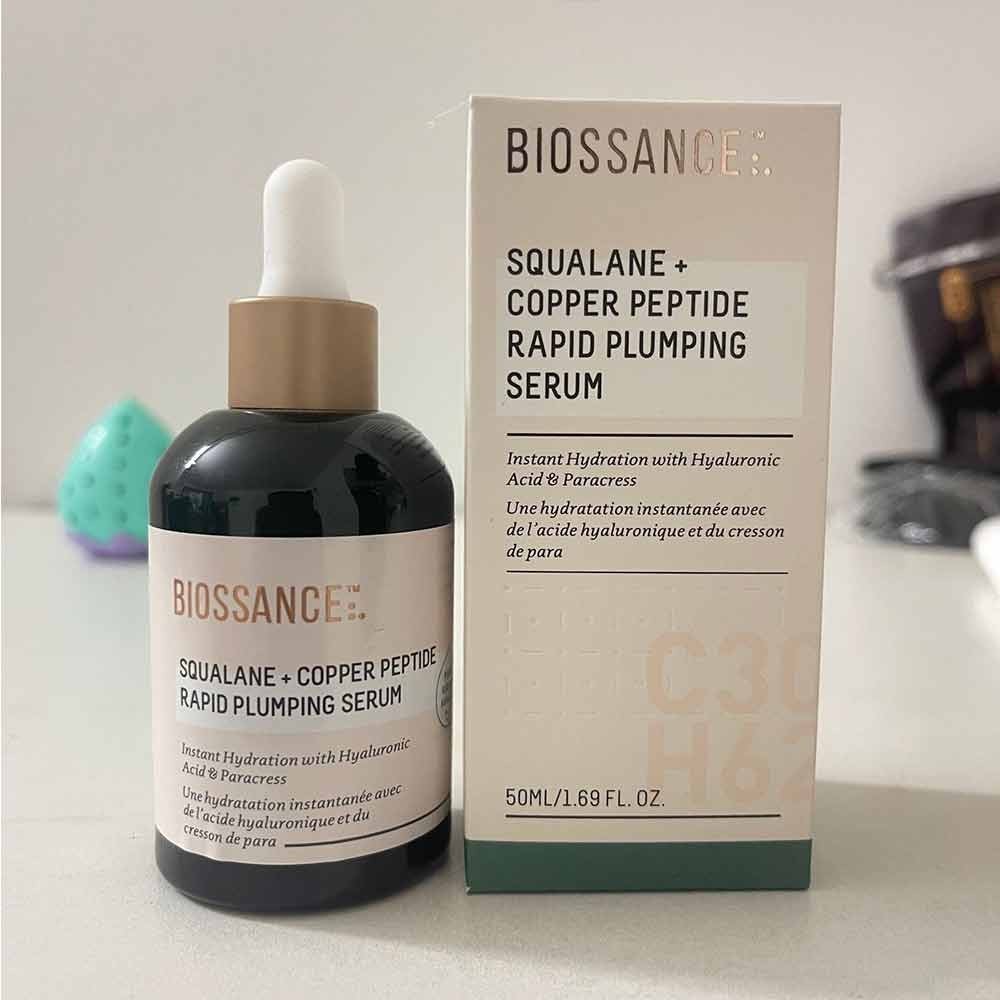 Biossance Squalane + Copper Peptide Rapid Plumping Serum 50ml