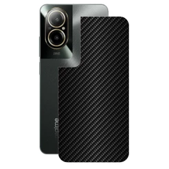 Película para Realme C67 - Traseira de Fibra de Carbono Preta - Gshield