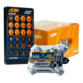 Central Strobo Com Controle 2 Saidas Digital Rgb Ritmico em Oferta na Shopee