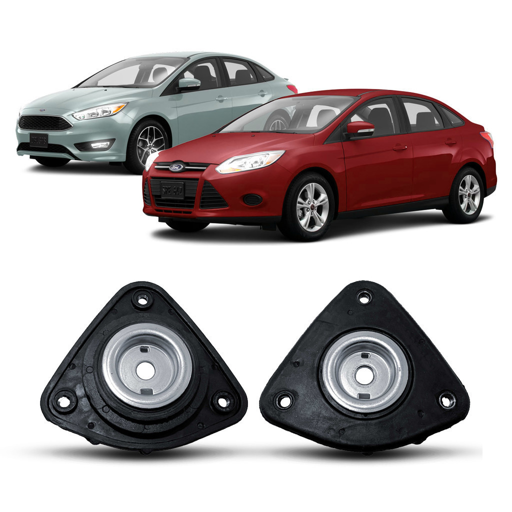 Par Coxim Batente Amortecedor Dianteiro Suspensão Dianteira Ford Focus Titanium Sedan 2014 2015 2016 2017 2018 2019