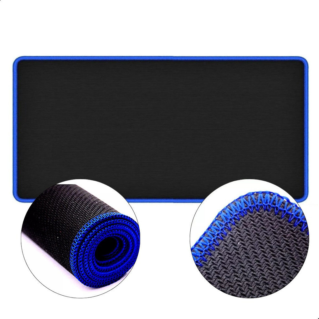 Mousepad Gamer Profissional 90x40 Cm Desk Pad Qualidade 3mm Extra Grande