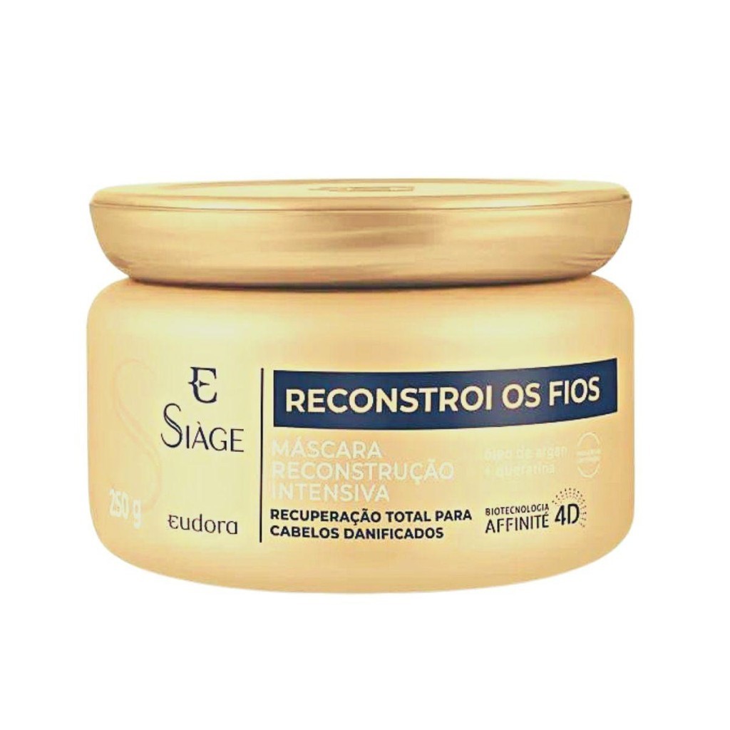 Máscara Siage Eudora Reconstrói Os Fios 250g