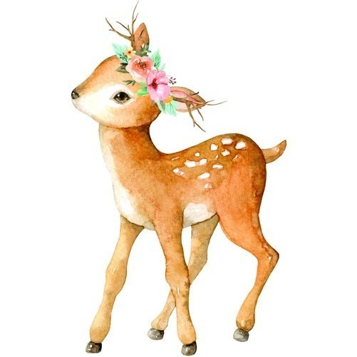 Display MDF Woodland Festa no bosque Menina