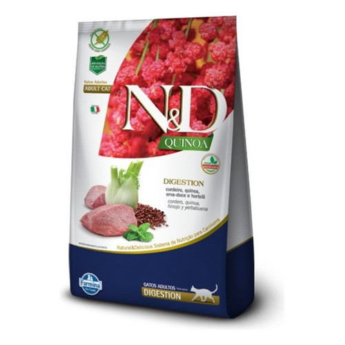 Rações Para Gatos N&d Quinoa Adulto Digestion Cordeiro 0,4kg