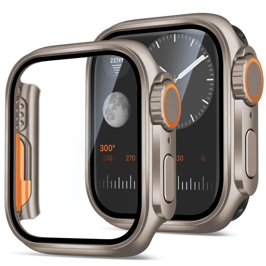 Mudar Para Ultra Capa Protetora Para Apple Watch 44mm 45mm 41mm 40mm 42mm 38mm iWatch 10 11 42mm 46mm Alterar Ultra Case