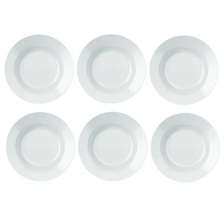 Pratos Fundos Duralex Opaline Menu 23cm 6 Unidades - Nadir 5843 em Oferta na Shopee